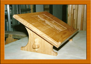 Portable Oak Lectern